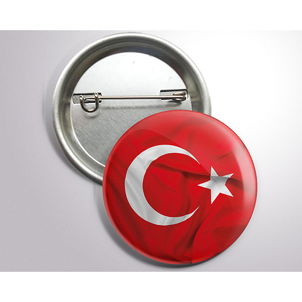 Türk Bayrağı Rozeti 01