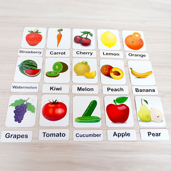 Okuling Fruits and Vegetables – Meyveler ve Sebzeler Magnet
