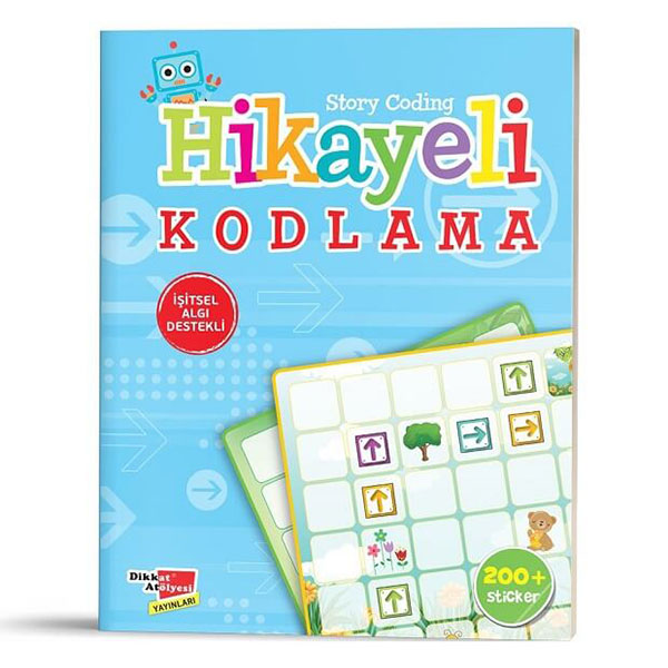 Dikkat Atölyesi Stickerlı Hikayeli Kodlama