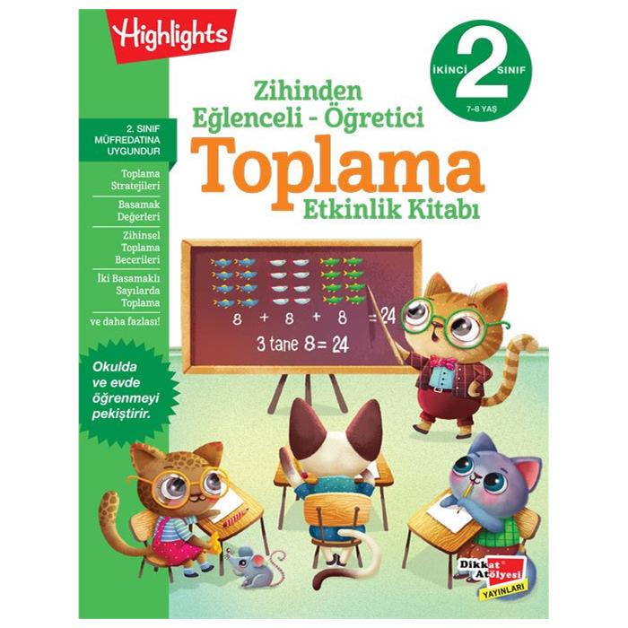 2. Sınıf Zihinden Eğlenceli-Öğretici Toplama Etkinlikleri Kitap