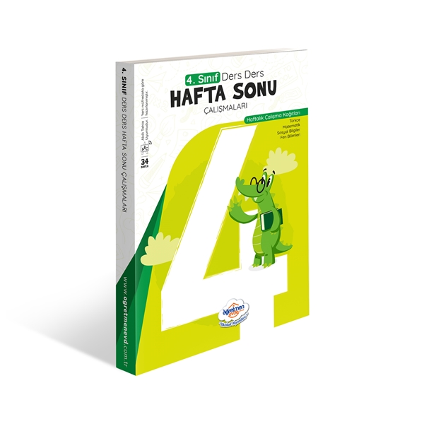 Öğretmen Evde 4. Sınıf Ders Ders Hafta Sonu Çalışmaları