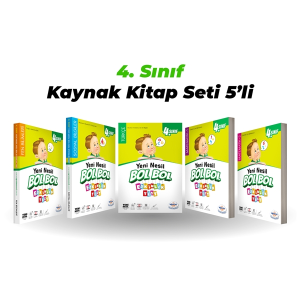 Öğretmen Evde 4. Sınıf Kitap Seti (2021-2022)