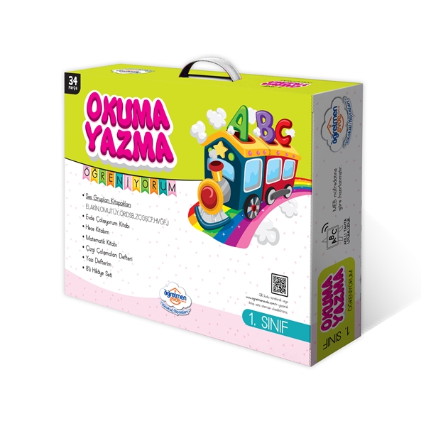Öğretmen Evde 1. Sınıf Okuma Yazma Seti