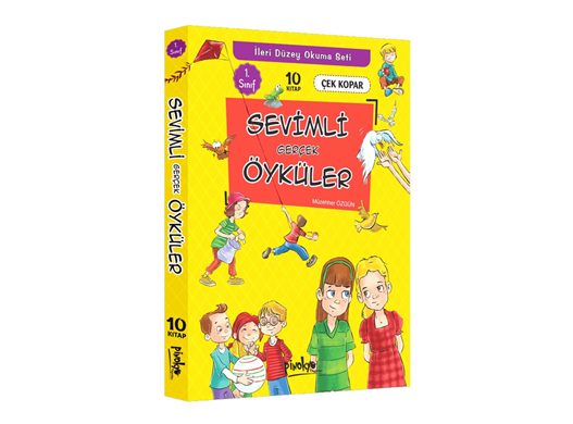 1. sınıf pinokyo yayınları sevimli gerçek öyküler kitap ön kapak