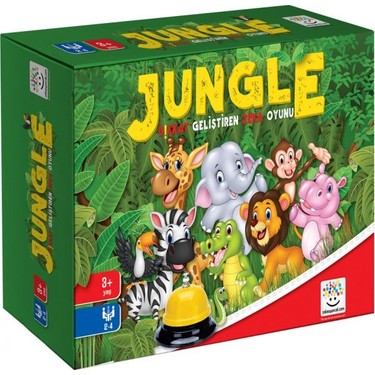 3+ Yaş Jungle (Dikkat Geliştiren Zeka Oyunu)