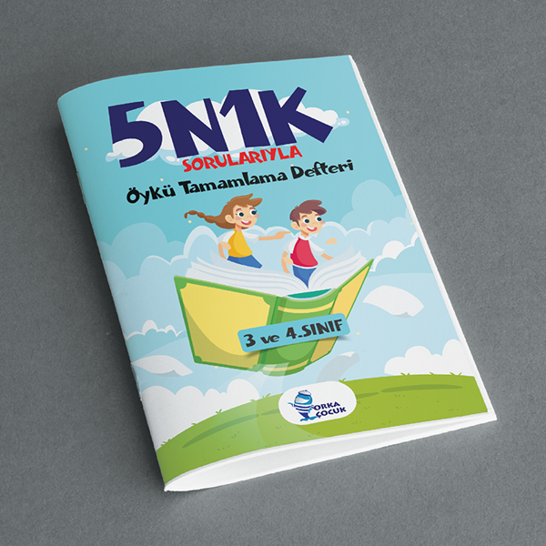 Orka Çocuk Yayınları 5N1K Sorularıyla Öykü Tamamlama Defteri