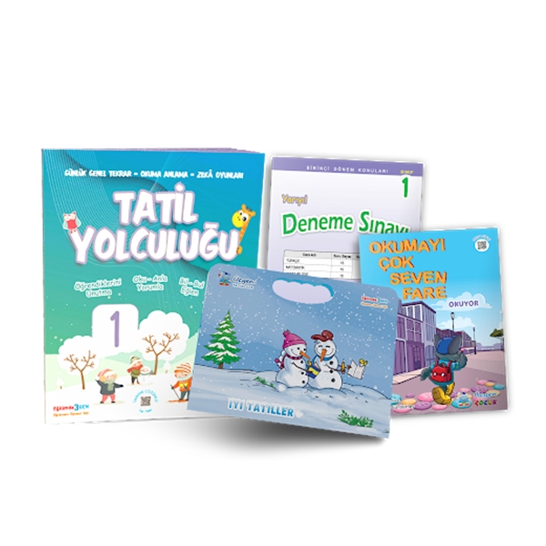 Üçgen Yayınları 1. Sınıf Tatil Yolculuğu Seti