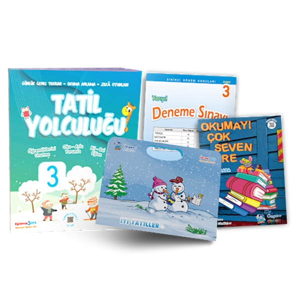 Üçgen Yayınları 3. Sınıf Tatil Yolculuğu Seti