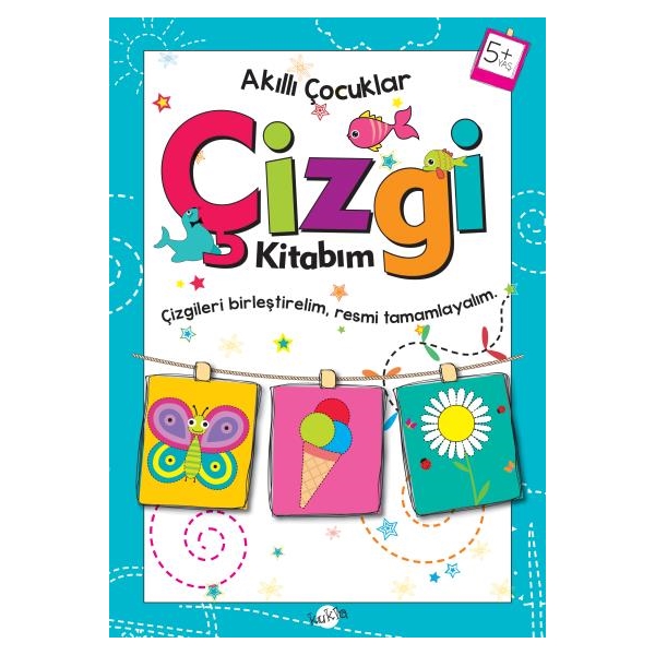 Kukla Yayınları Akıllı Çocuklar Çizgi Kitabım (5 Yaş)