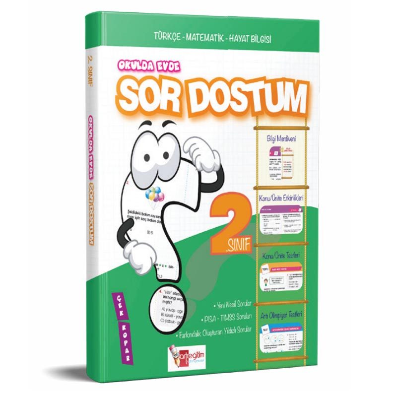 Artı Eğitim Yayınları 2. Sınıf Okulda Evde Sor Dostum