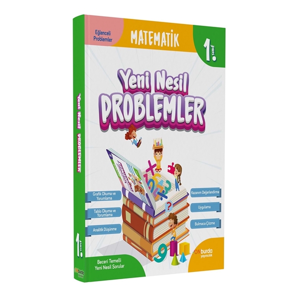 ONburda Yayınları 1. Sınıf Matematik Yeni Nesil Problemler