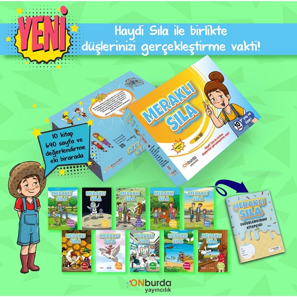 ONburda Yayınları 3. Sınıf - 4. Sınıf Meraklı Sıla Hikaye Seti