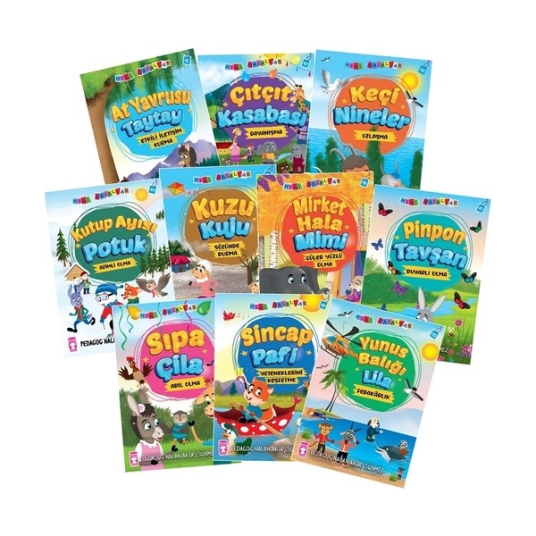 Mini Masallar 5 Set (10 Kitap)