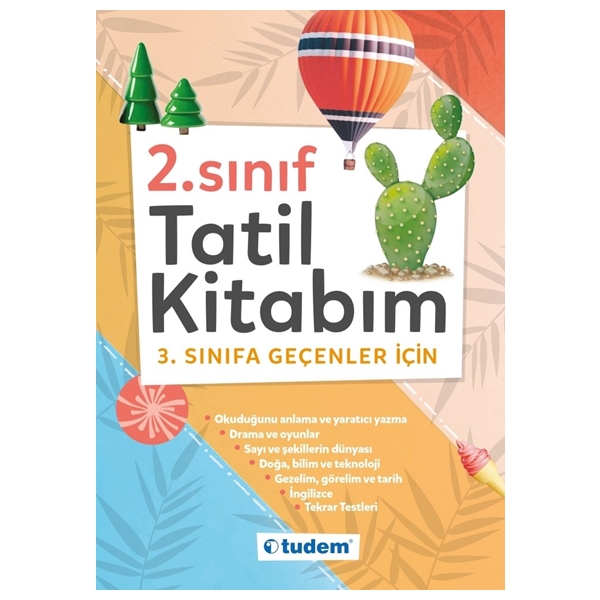 Tudem 2. Sınıf Tatil Kitabım (3. Sınıfa Geçenler İçin)