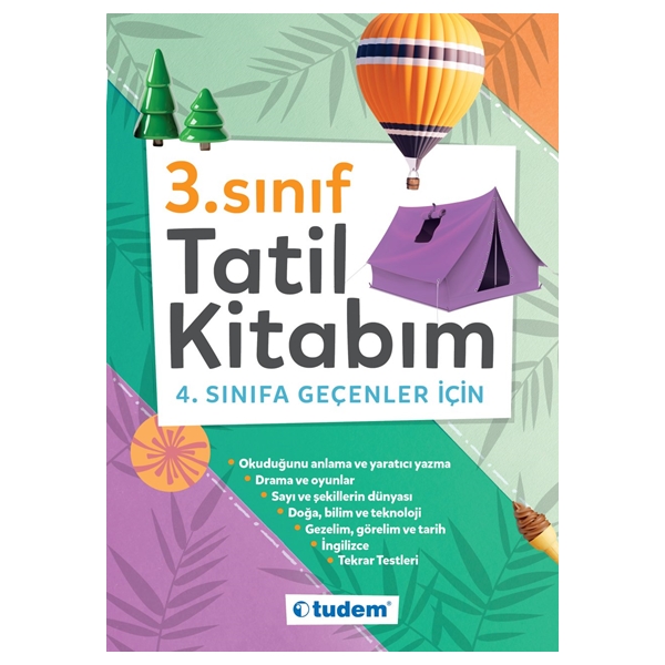 Tudem 3. Sınıf Tatil Kitabım (4. Sınıfa Geçenler İçin)