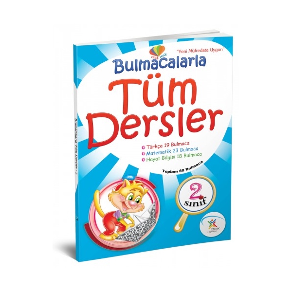 5 Renk Yayınevi 2. Sınıf Bulmacalarla Tüm Dersler