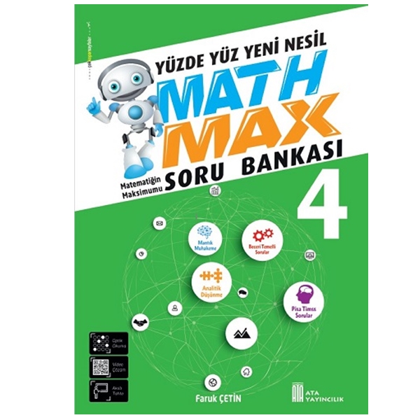 Ata Yayıncılık 4. Sınıf Math Max Soru Bankası