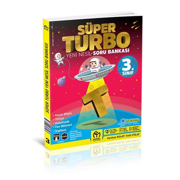 Model Eğitim Yayınları Süper Turbo 3. Sınıf Yeni Nesil Soru Bankası