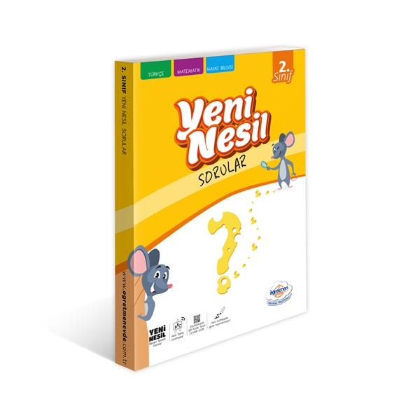 Öğretmen Evde 2. Sınıf Yeni nesil Sorular Kitabı (2021-2022)