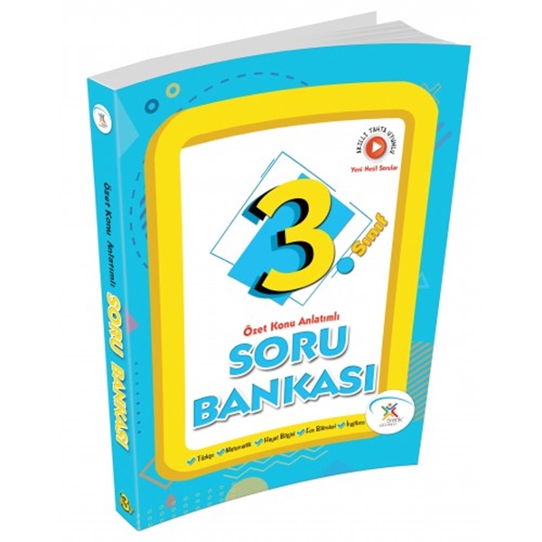 5 Renk Yayınevi 3. Sınıf Özet Konu Anlatımlı Soru Bankası
