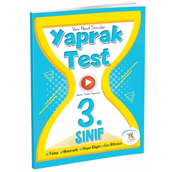 5 Renk Yayınevi 3. Sınıf Yeni Nesil Sorular Yaprak Test