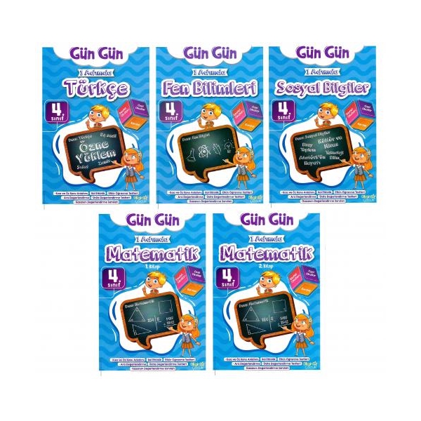 Bilgin Çocuk Eğitim 4. Sınıf Kitap Seti