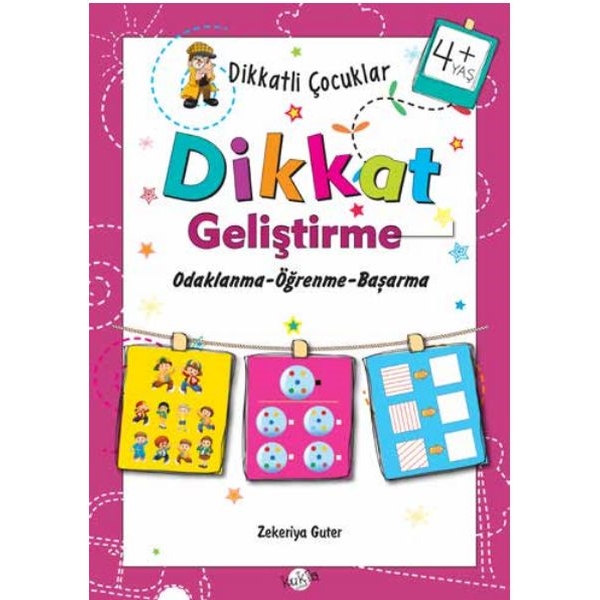 Kukla Yayınları Dikkatli Çocuklar - 4+ Yaş Dikkat Geliştirme