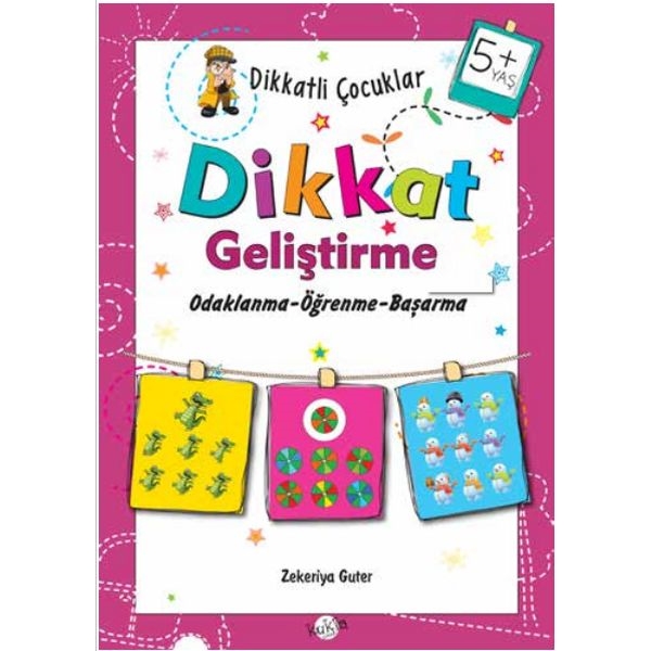 Kukla Yayınları Dikkatli Çocuklar - 5+ Yaş Dikkat Geliştirme