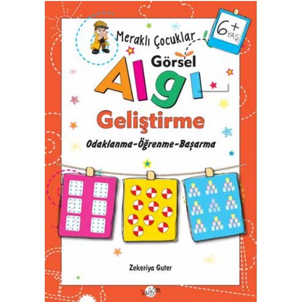 Kukla Yayınları Meraklı Çocuklar Görsel Algı Geliştirme - 6 Yaş