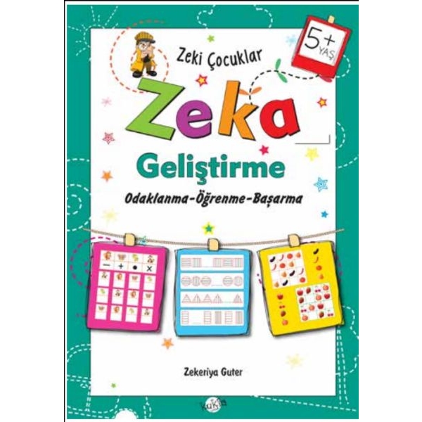 Kukla Yayınları Zeki Çocuklar - Zeka Geliştirme (5+ Yaş)