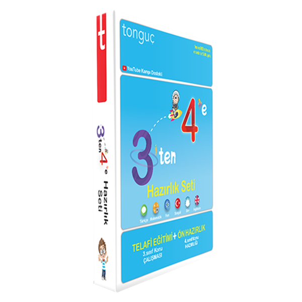Tonguç Yayınları 3'ten 4'e Hazırlık Seti