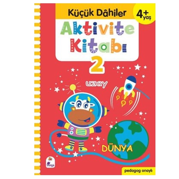 İndigo Kitap - Küçük Dahiler Aktivite Kitabı 2 – 4+ Yaş