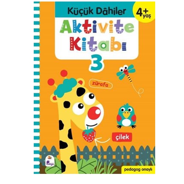 İndigo Kitap - Küçük Dahiler Aktivite Kitabı 3 – 4+ Yaş