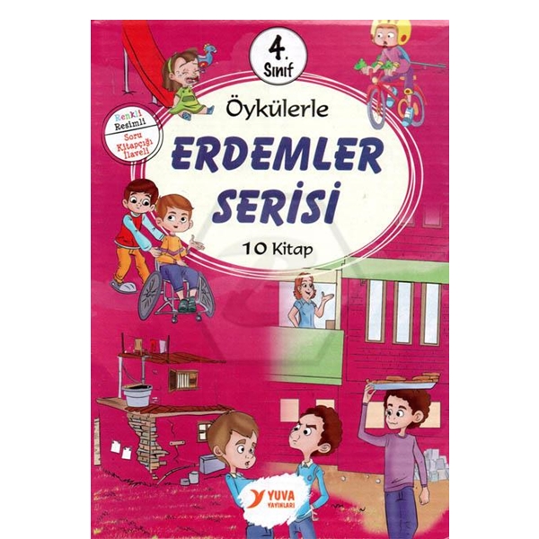 Yuva Yayınları - 4. Sınıf Öykülerle Erdemler Serisi