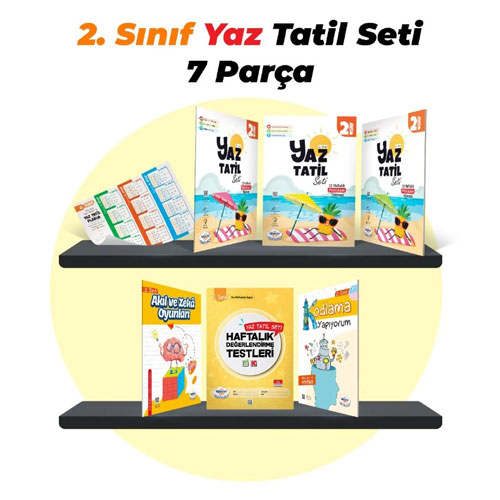 Öğretmen Evde 2. Sınıf Yaz Tatil Kitabı Seti (2023)