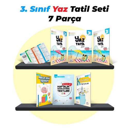 Öğretmen Evde 3. Sınıf Yaz Tatil Kitabı Seti (2023)